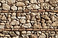 The masonry of the Roman cistern on Dionysiou Areopagitou Street, date? Athens.