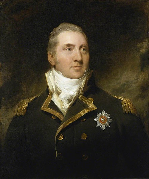 Sir Edward Pellew by Sir Thomas Lawrence, 1797