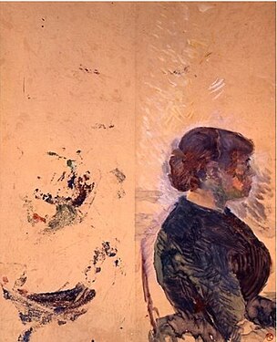 Toulouse-Lautrec - TOPÇU VE KADIN, 1886, MTL.117.jpg