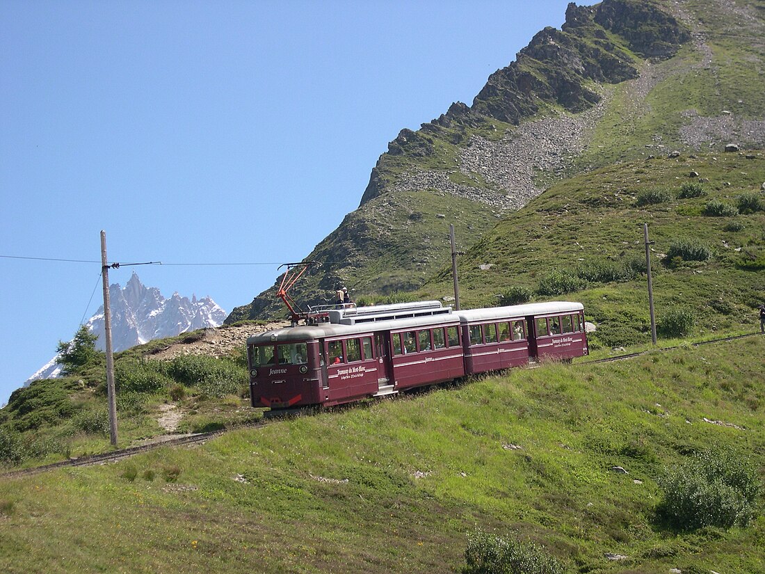 Mont Blanc tramway