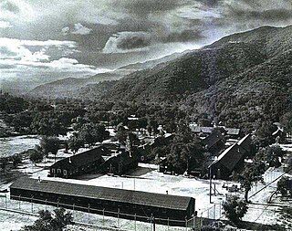Tuna Canyon Detention Station World War II-era alien internment camp in Tujunga, California