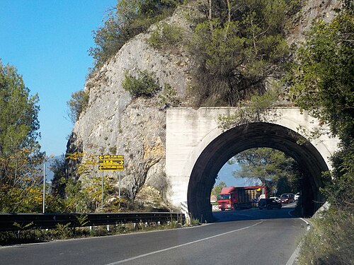 Tunnel near Narni, Umbria, Italy