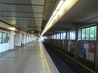 <span class="mw-page-title-main">Erdberg station</span> Vienna U-Bahn station