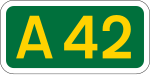 A42 road (England)