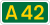 UK road A42.svg