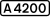 UK road A4200.svg