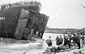 USS Achilles (ARL-41) in 1943 at Naval Base Woodlark Island