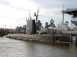 USS Clamagore after GUPPY III modernization, as preserved at Patriot's Point, Charleston, South Carolina. USSClamagore112403.jpg