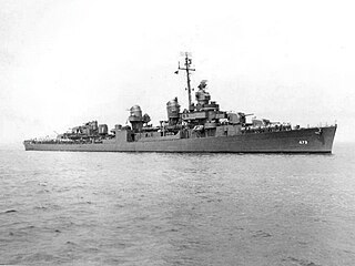 USS <i>Bennett</i> Fletcher-class destroyer