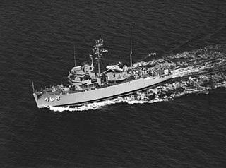 USS <i>Rival</i> (MSO-468) Minesweeper of the United States Navy