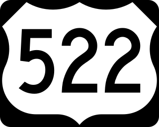 <span class="mw-page-title-main">U.S. Route 522</span> Highway in the United States