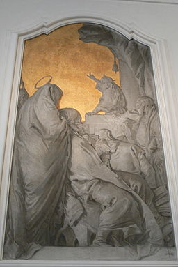 Udine Oratorio della Puritá - Wandfresco Jesus und Schriftgelehrte