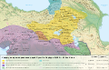 Васпуракан в составе Урарту. Карта по состоянию на 680—610 гг. до н. э.
