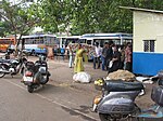 People buying tickets at Vasco's Bus Station