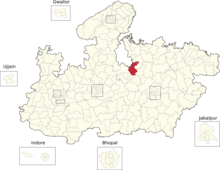 Vidhan Sabha constituencies of Madhya Pradesh (42-Banda).png