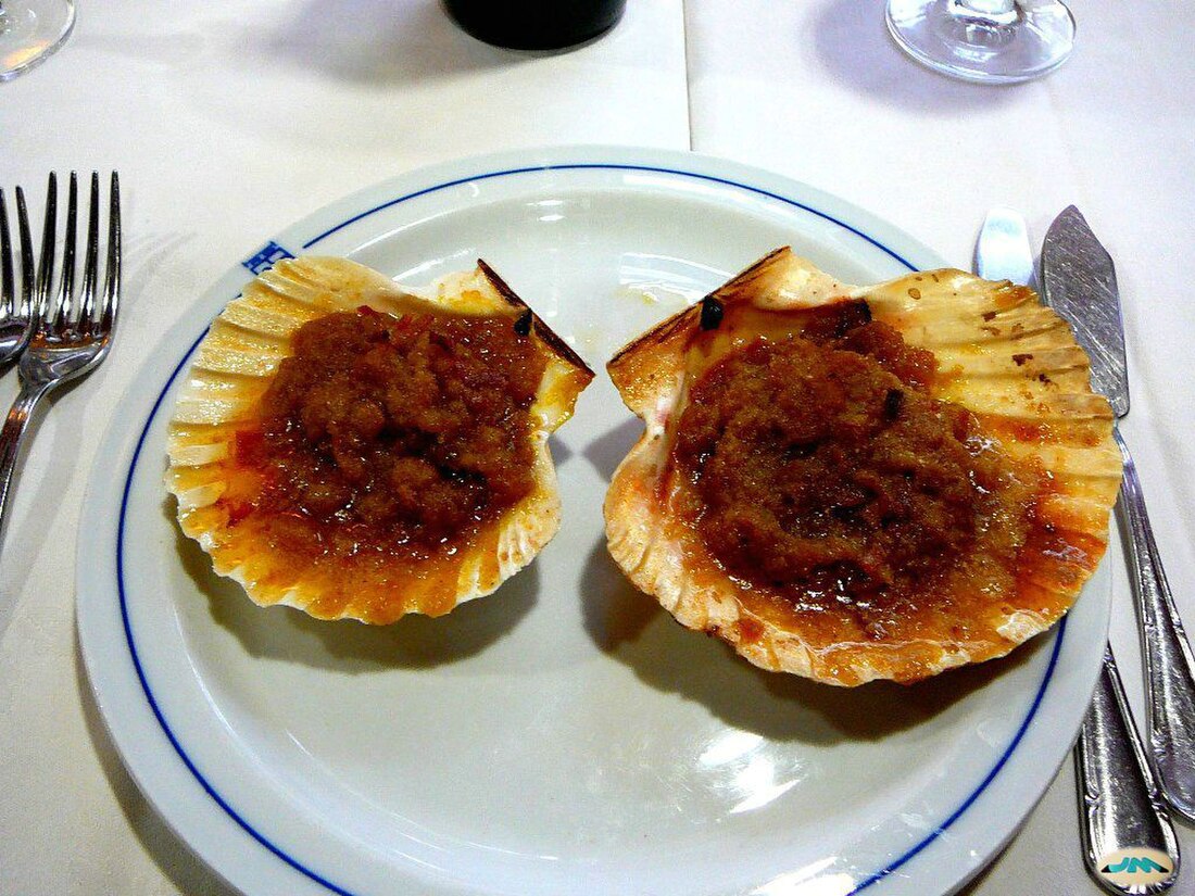 Coquilles Saint-Jacques à l'albariño