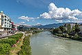 * Nomination Footbridge over the Drava and Congress Center on Europaplatz #1, borough inner city, Villach, Carinthia, Austria -- Johann Jaritz 02:56, 21 July 2020 (UTC) * Promotion  Support Good quality.--Agnes Monkelbaan 04:31, 21 July 2020 (UTC)