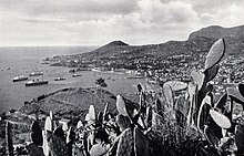 View of Funchal's bay in 1936