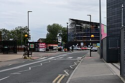 A zebra crossing on Waterhouse Lane in Kingston upon Hull.