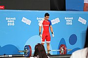 Deutsch: Gewichtheben bei den Olympischen Jugendspielen 2018; Tag 2, 10. Oktober 2018; Jungen 62 kg English: Weightlifting at the 2018 Summer Youth Olympics at 8 October 2018 – Boys' 62 kg