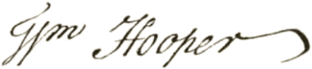 William Hooper signature.png