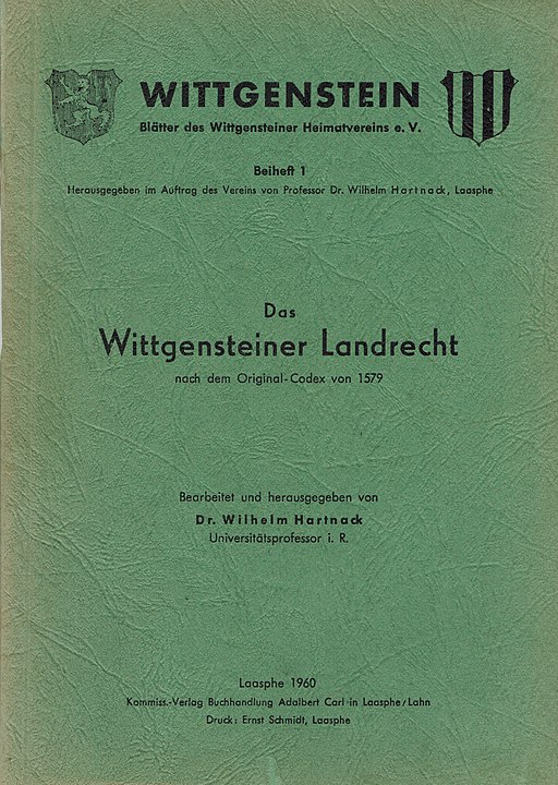 Wittgensteiner Landrecht 1