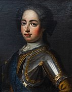 Portrait de Louis XV jeune en armure (Portrait of young Louis XV) - Jean-Baptiste van Loo - Musée des Beaux-Arts d'Agen