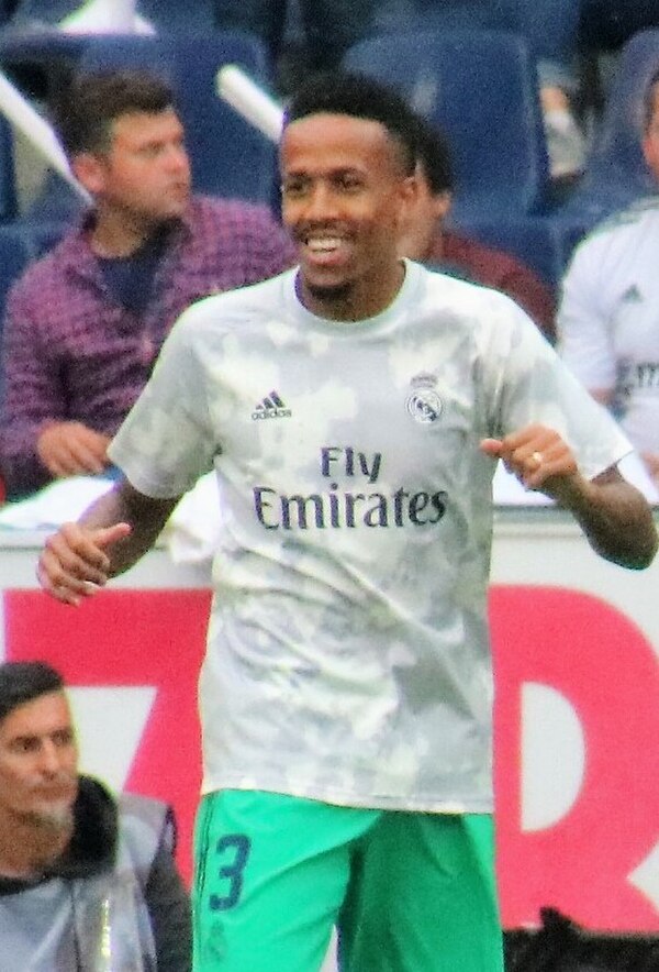 Militão with Real Madrid in 2019