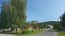Centrum wsi Žalobín