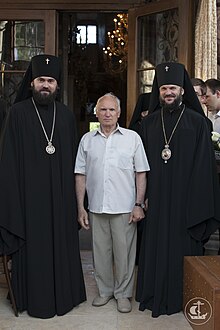 Архиепископ Феофилакт (Курьянов), Алексей Осипов, архиепископ Амвросий (Ермаков).jpg