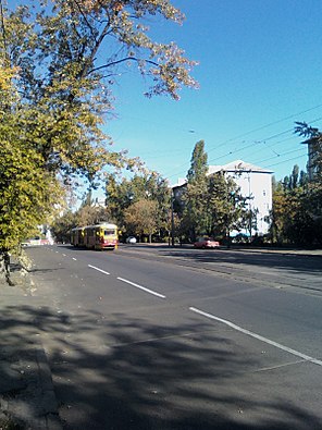 Трамвайна лінія по вул. Остафія Дашкевича