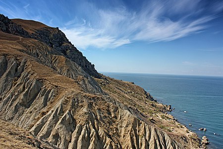 163. Полуостров Меганом с видом на Черное море, Судак, Крым — Paul Cropinov