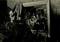 Художник Петр Целебровский около своей дипломной работы «Сократ в темнице». 1888 г.