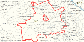 خريطة مركز دمنهور