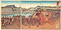 御鳳輦之図-Illustration of the Imperial Carriage (Gohōren no zu) MET DP146905.jpg
