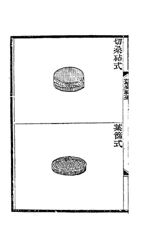 切叶砧式、叶筛式