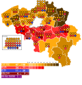 Thumbnail for File:1950 Belgian legislative election results map.svg