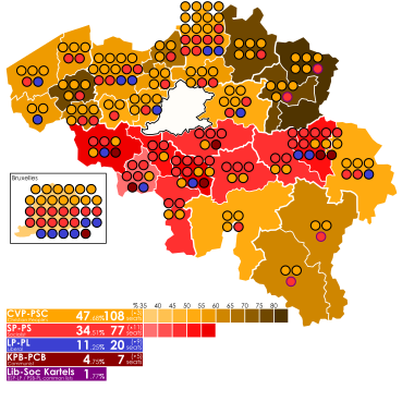 1950 Belgian legislative election results map.svg