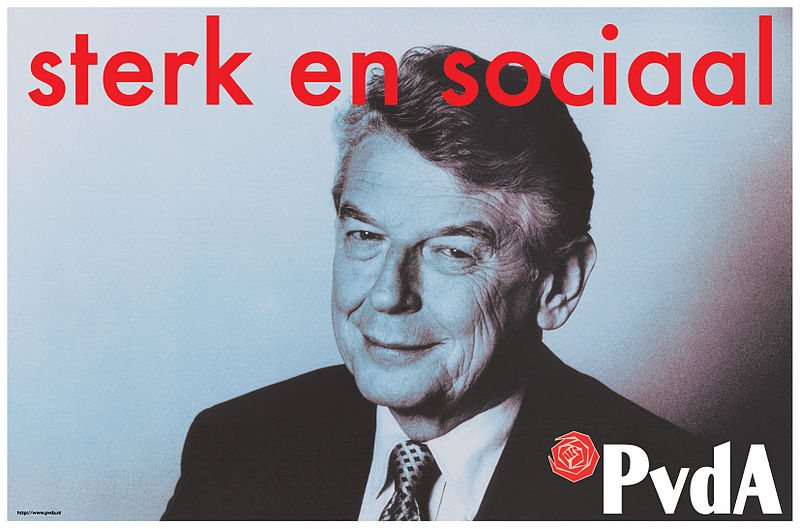 Campagneposter PvdA (1998)