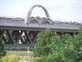 Skulptur für die Weinende Brücke, 1998, Wien-Floridsdorf