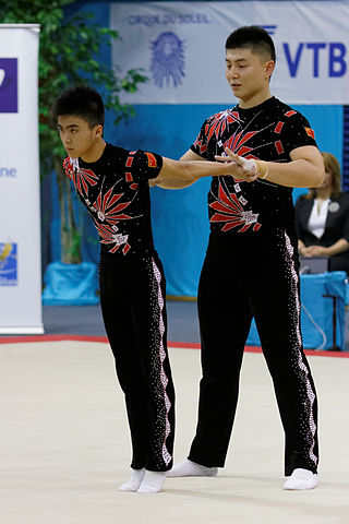 <span class="mw-page-title-main">Zhang Shaolong</span> Chinese acrobatic gymnast