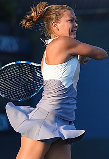 2015 US Open Tennis - Qualies - Margarita Gasparyan (RUS) (1) def. Marina Melnikova (RUS) (20973268142) (dipotong).jpg