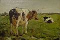 Koeien in de wei door Jan Hendrik Weissenbruch