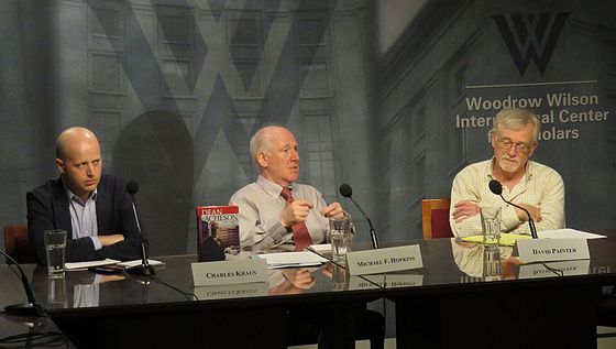 Charles Kraus (Moderator), Michael F. Hopkins (Author) and David S. Painter (Respondent), Book Launch, Dean Acheson and the Obligations of Power, Woodrow Wilson International Center for Scholars, Washington, D.C., 19 June 2017