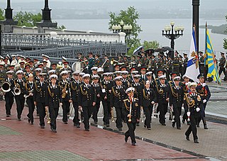 <span class="mw-page-title-main">Russian military bands</span> Musical ensembles maintained by the Russian Armed Forces