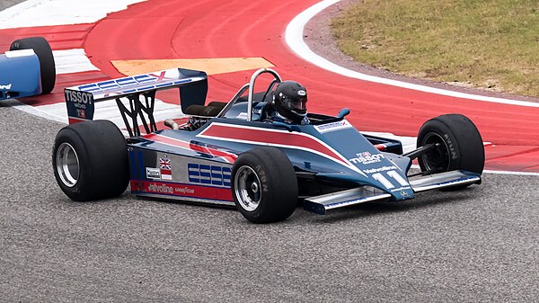 Lotus 81 during the 2017 FIA Masters Historic Formula One Championship at the Circuit of the Americas