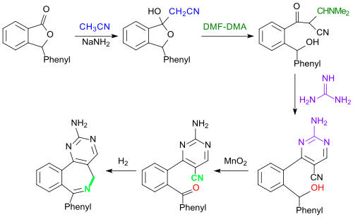 Synthese von 2-Benzazepinen, ausgehend von 3-Phenylphthalid