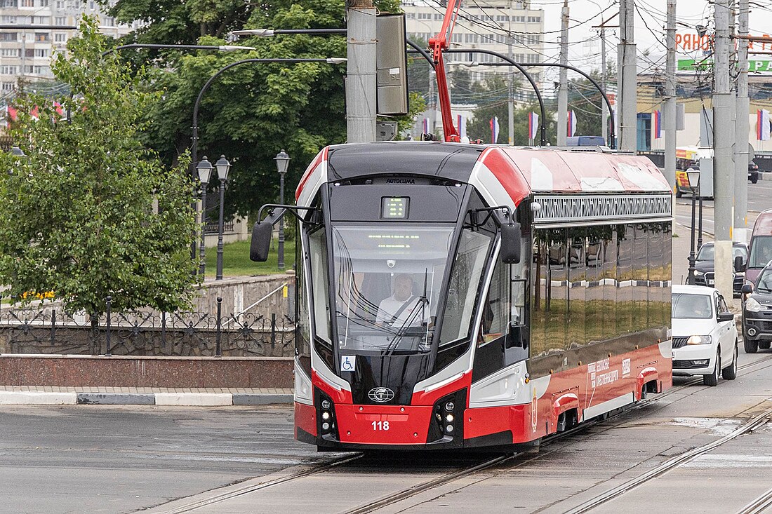 Tramtransporto en Tula