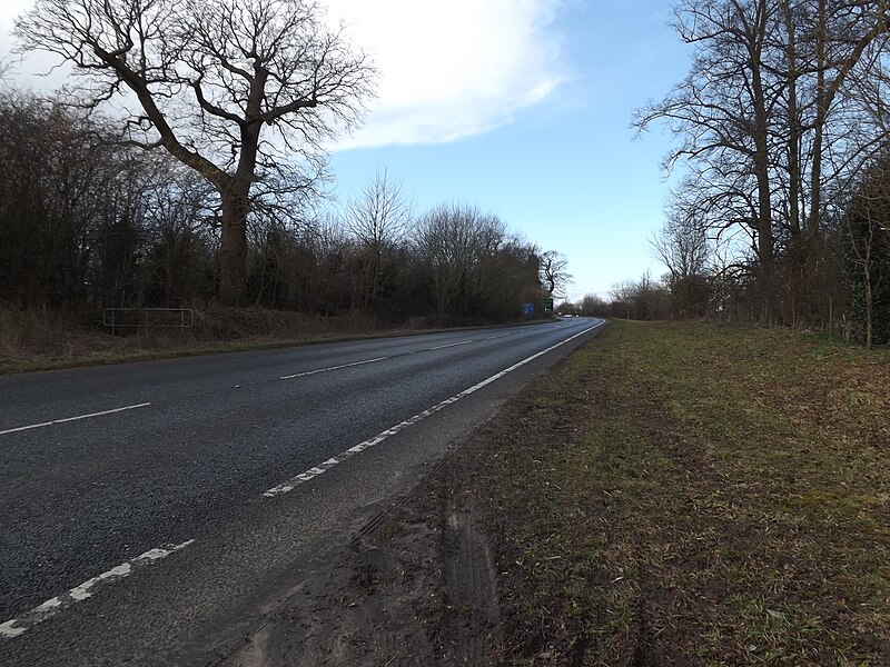 File:A143 Old Bury Road, Wortham - geograph.org.uk - 4363411.jpg