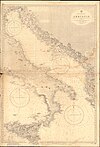 100px admiralty chart no 1440 adriatic%2c published 1880